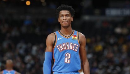  亚历山大30+10雷霆屠公牛  